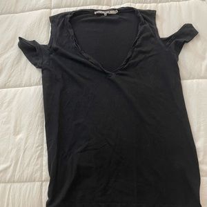 Pam & Gela Cold Shoulder Tank Top